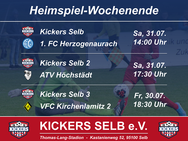 Plakat Herzogenaurach Höchstädt Kirchenlamitz